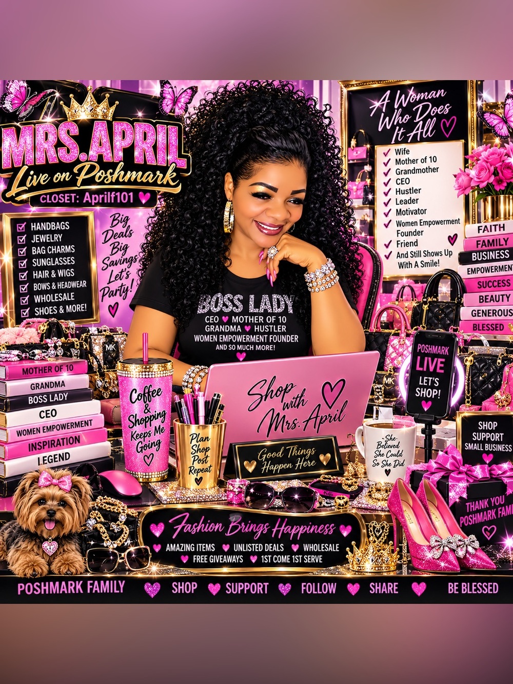 MRS.APRIL IS LIVE NOW!